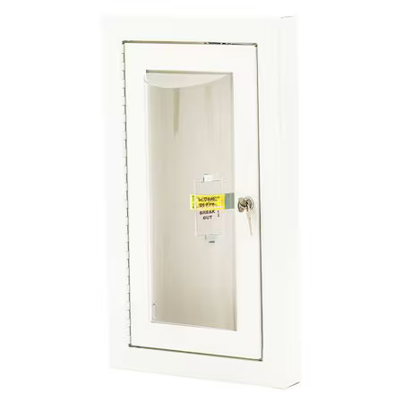 Loma 7308-Bb Fire Extinguisher Cabinet, Semi Recessed, 20 3/4 In Height, 5 Lb