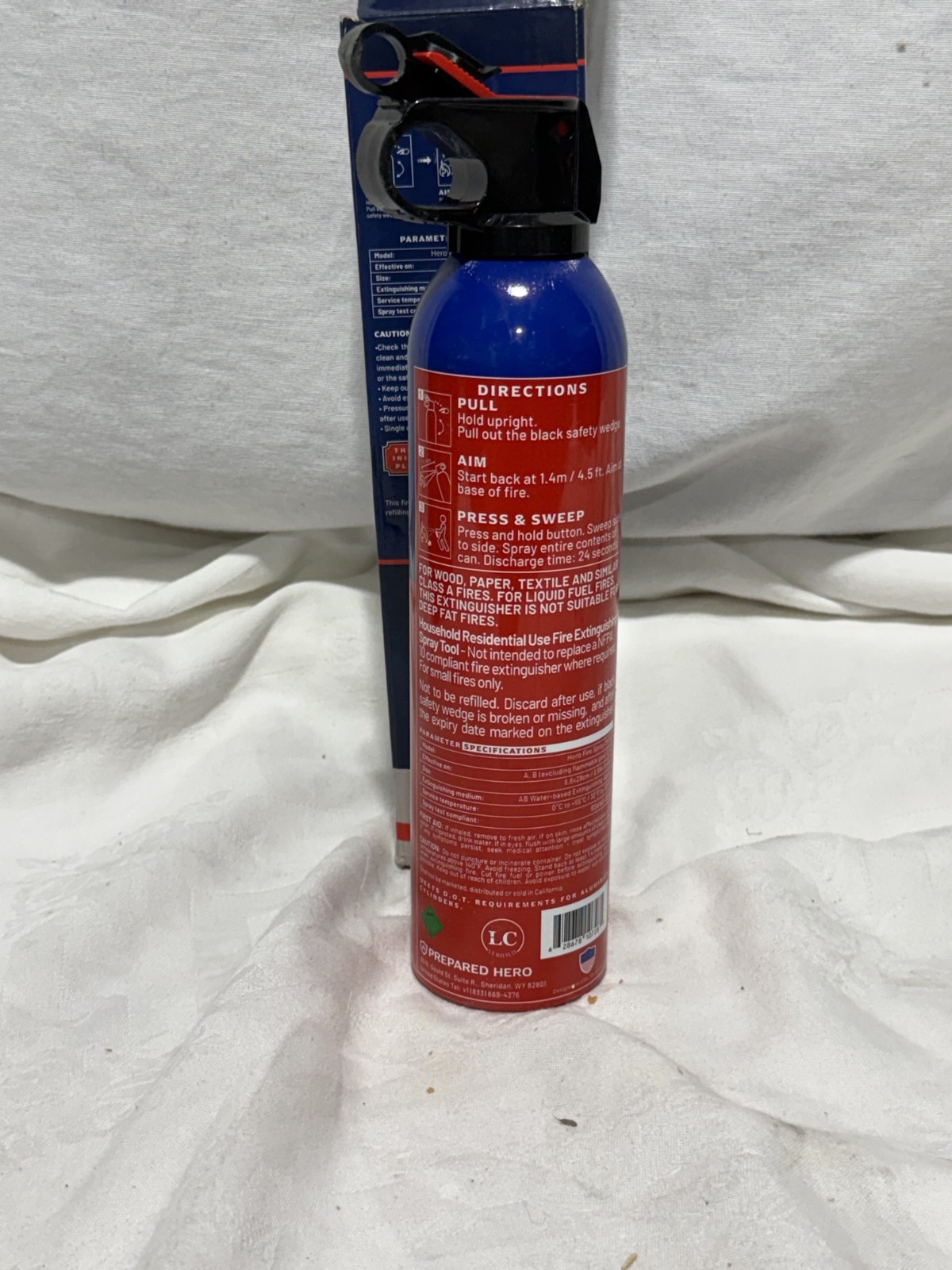 Prepared Hero Hero Fire Spray Mini Portable Fire Extinguisher Car Kitchen Home