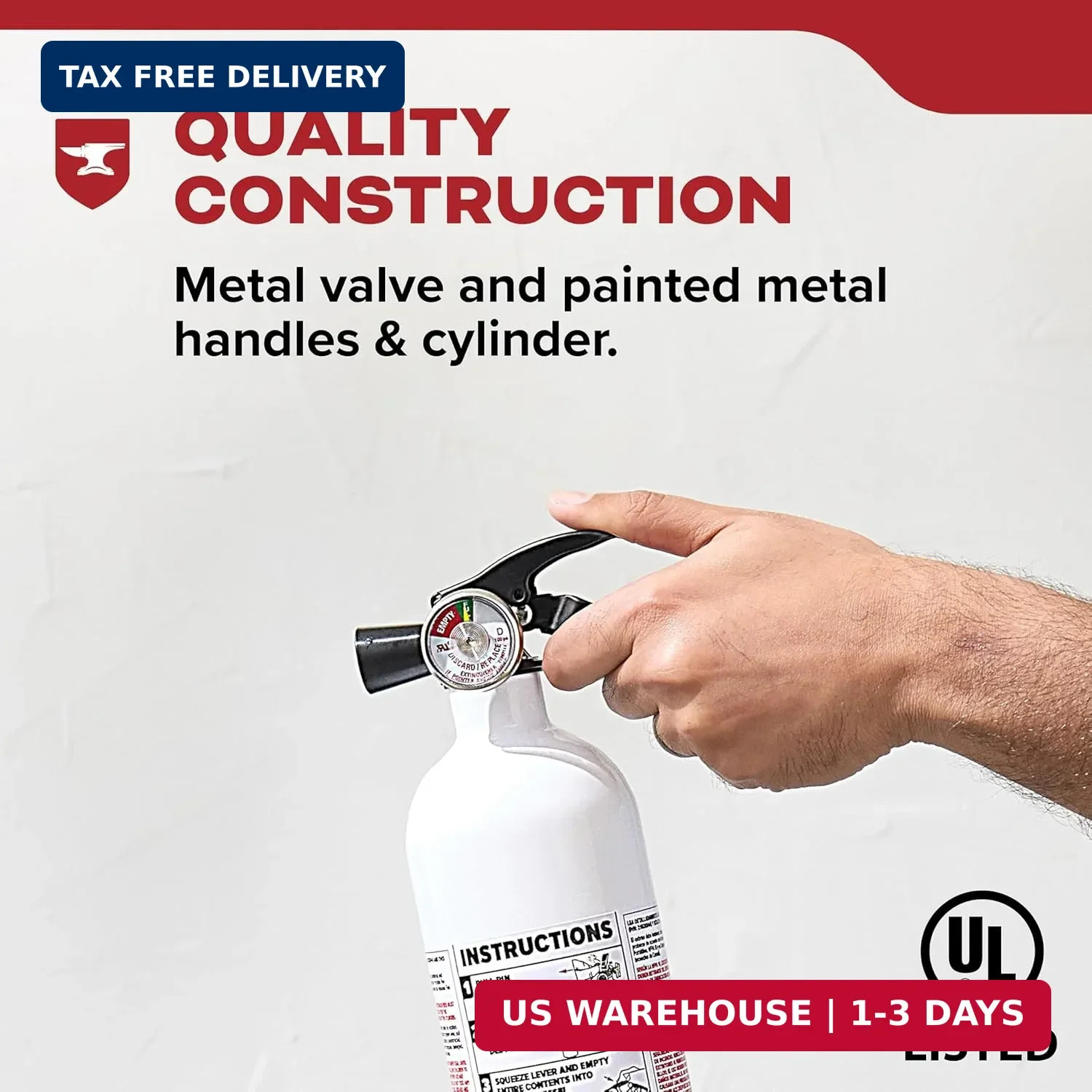 Kidde Fire Extinguisher for Kitchen, Residential, Single-Use, 711A