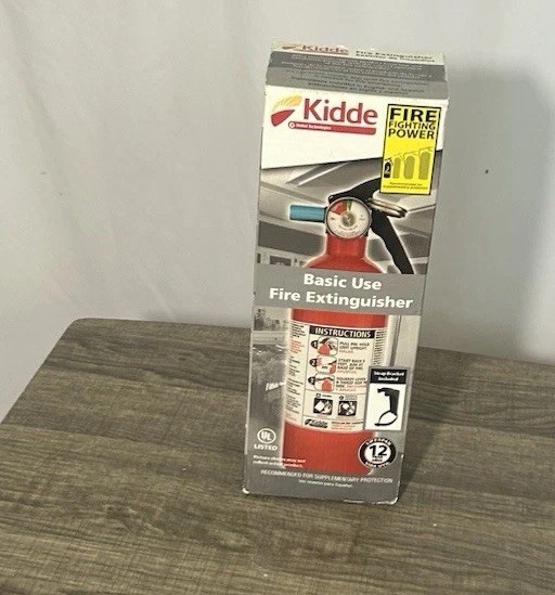 KIDDE ~ KITCHEN FIRE EXTINGUISHER ~ EASY MOUNT BRACKET ~ RESSP ~ DRY CHEMICAL