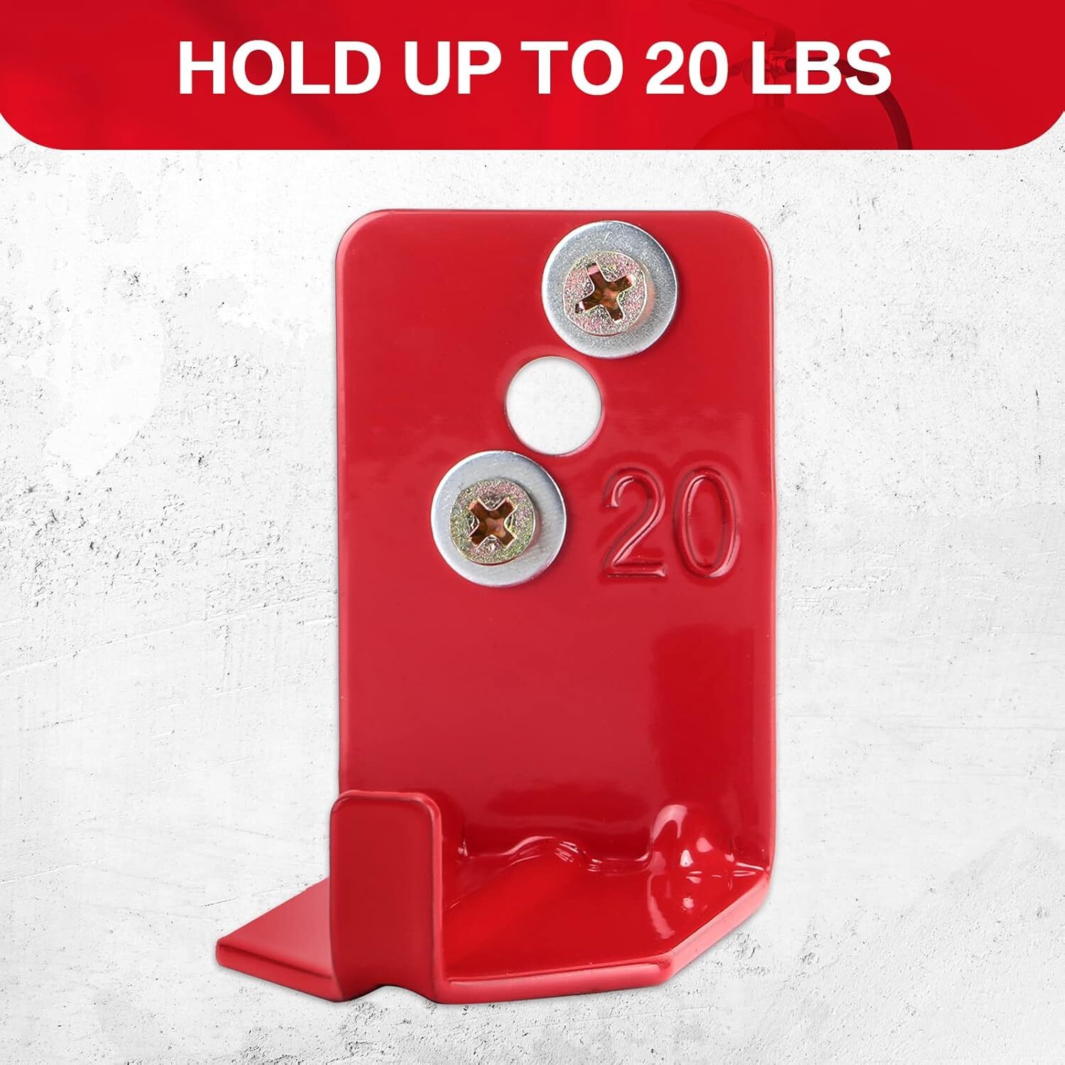 20 Pack Fire Extinguisher Mount Universal Bracket 5 to 40 Lb Fire Extinguisher H