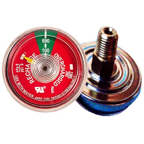 🎯 STRIKE FIRST WATER FIRE EXTINGUISHER 100 PSI REPLACEMENT GAUGE NEW