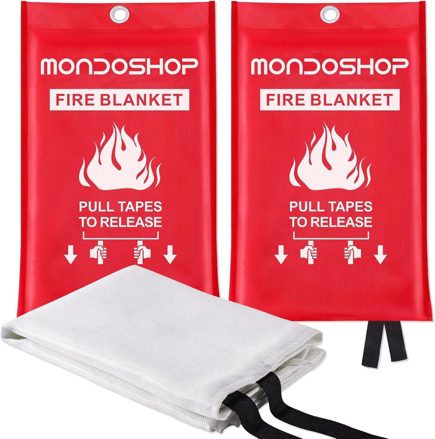 Fire Blankets Emergency for Kitchen Home – Emergency Fire Retardant Blanket for