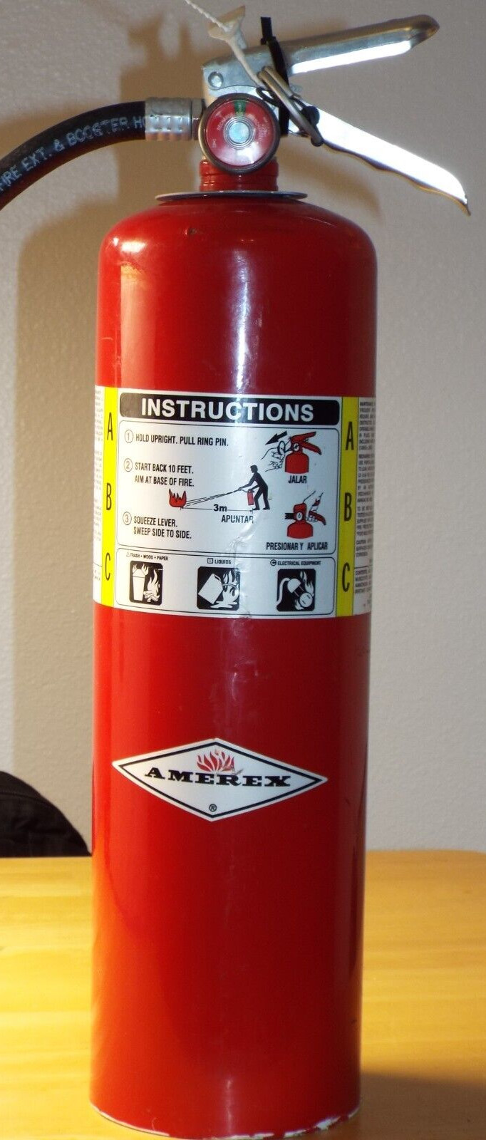 Amerex B456 10lbs ABC Dry Chemical Fire Extinguisher
