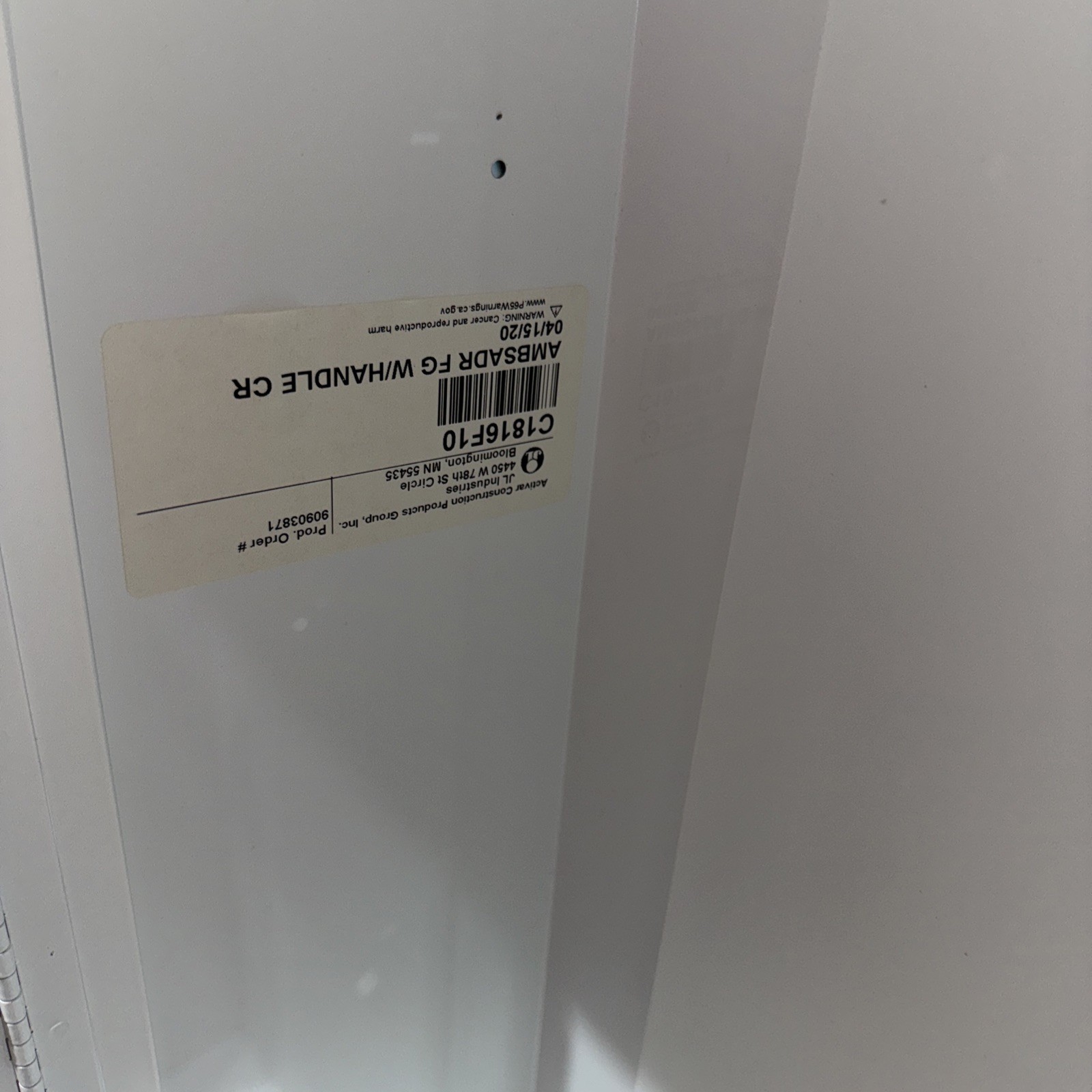 JL Industries Ambassador C1816F10 Fire Extinguisher Cabinet Activar