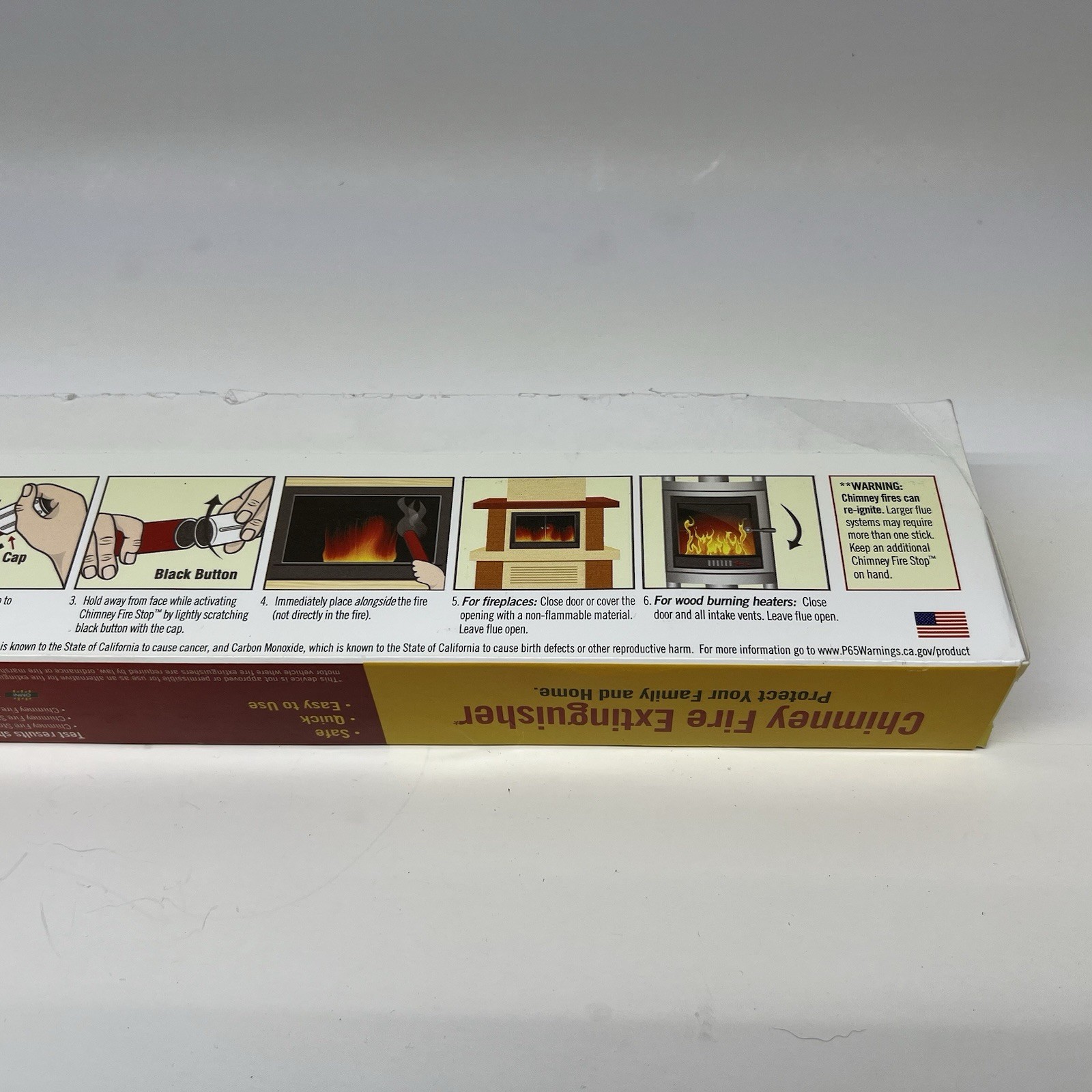 3x Orion Chimney Fire Stop Extinguisher for Fireplace Works in 22 Seconds! NEW