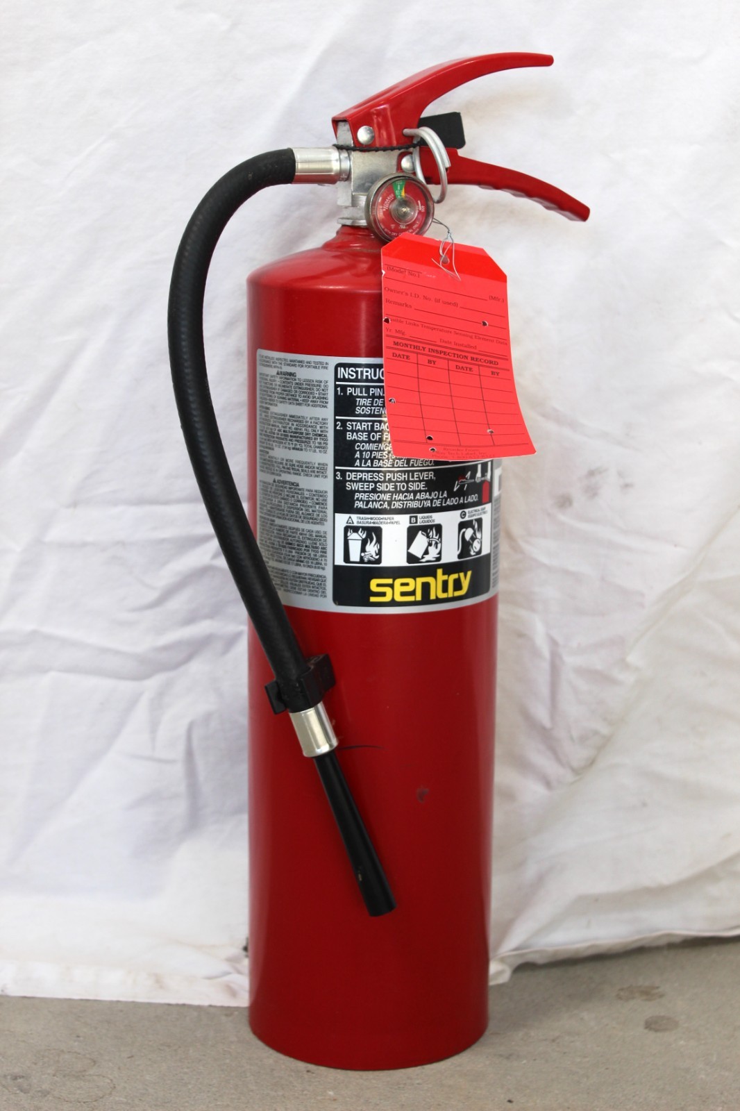 Sentry AA10S Dry Chemical 10lb Fire Extinguisher (2022 model)