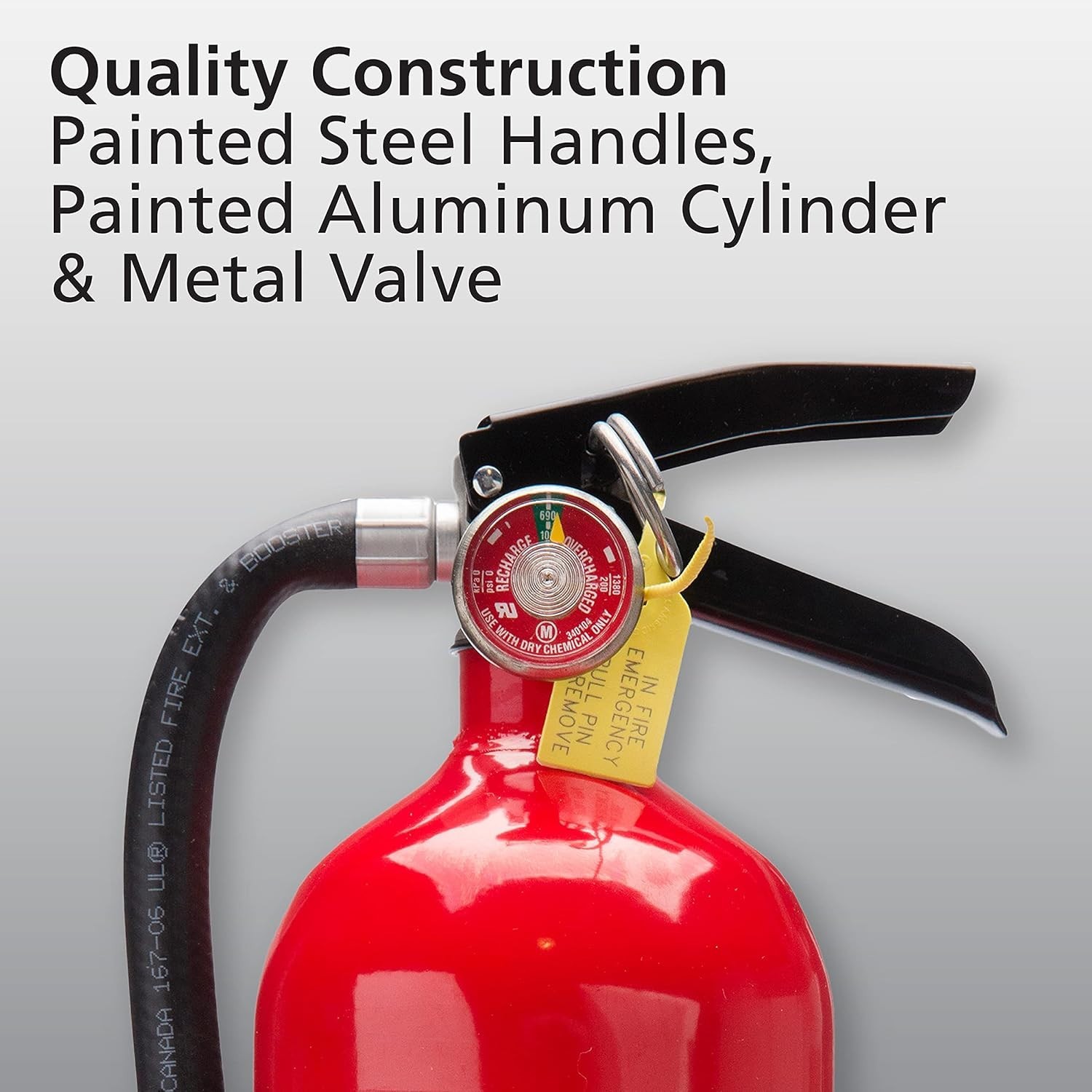 Pro 210 Rechargeable Fire Extinguisher – Lightweight & Effective Home Solution
