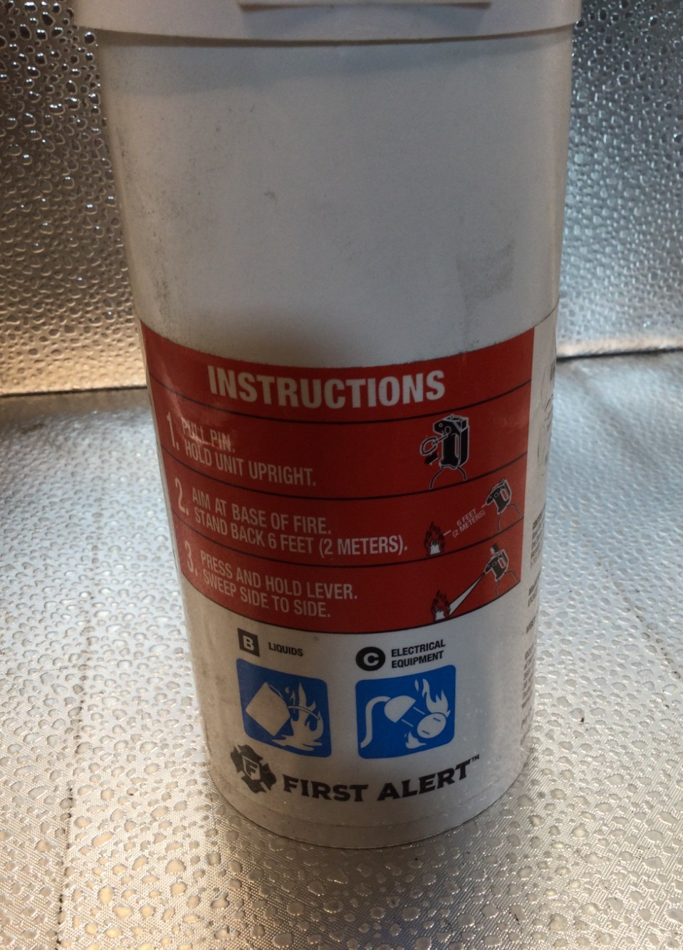 First Alert Kitchen Fire Extinguisher KFE2S5 FS