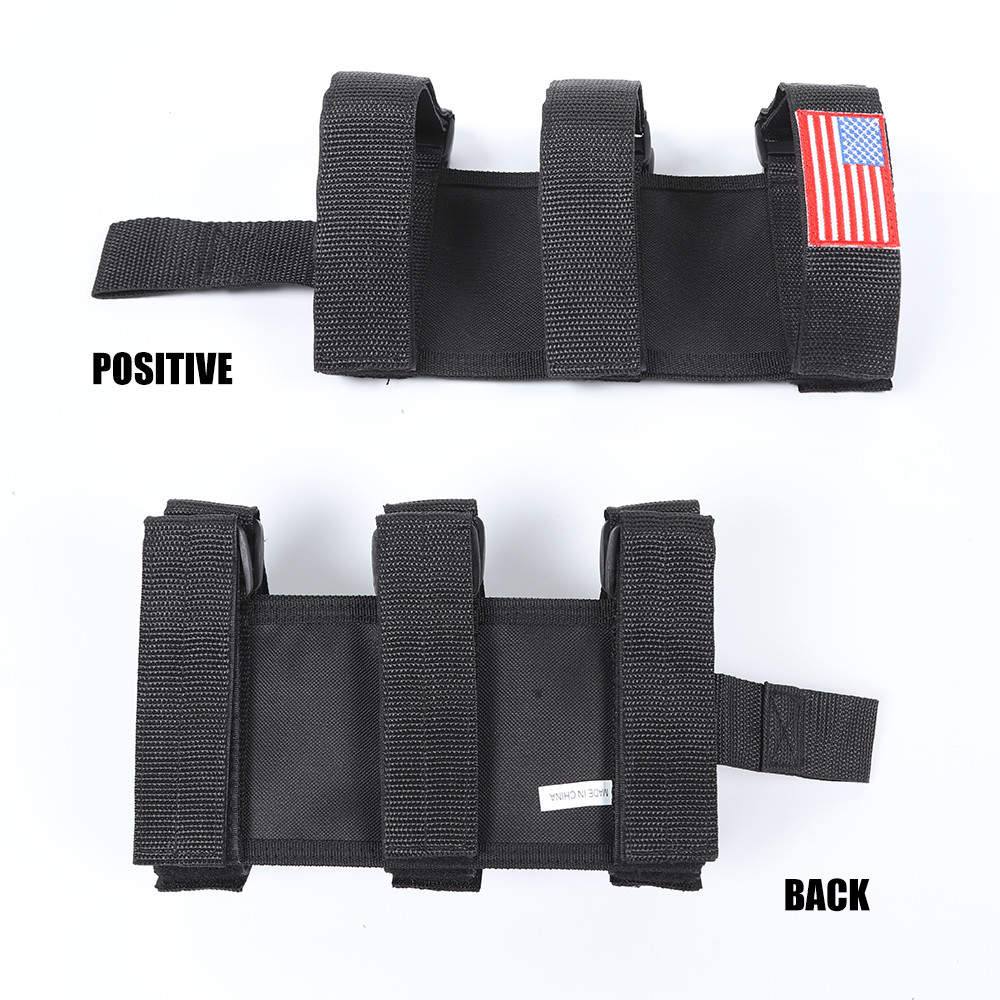 Car Roll Bar Fire Extinguisher Holder Mount Bracket for Jeep Wrangler TJ JKU JL