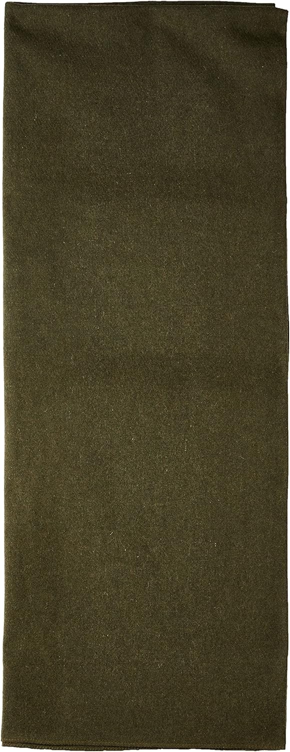 Heavyweight 66″ x 90″ Olive Drab Wool Blanket – Perfect for Camping & Hiking