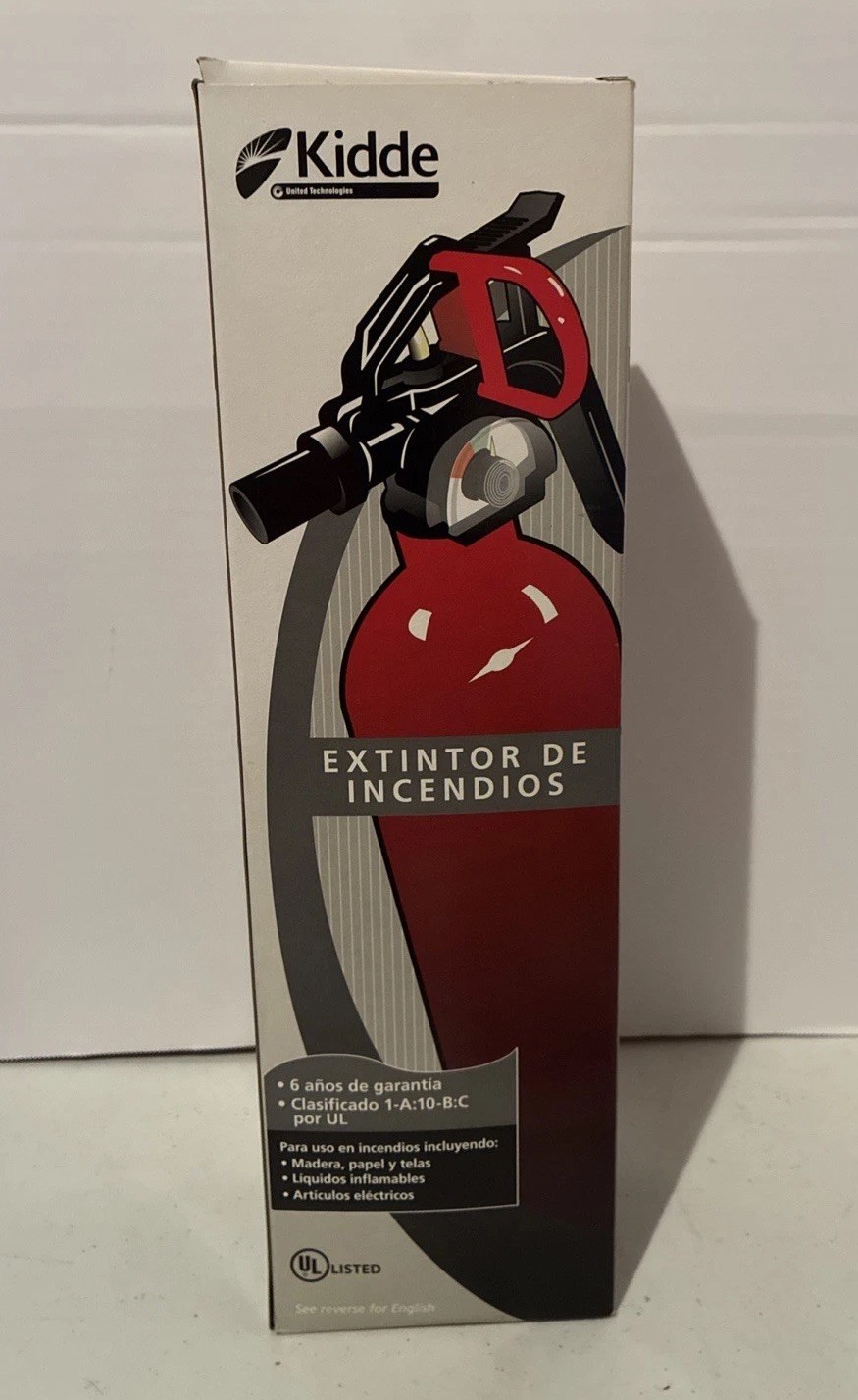 Kidde Fire Extinguisher 1-A:10-B:C, Dry Chemical Extinguisher *NEW* 2015