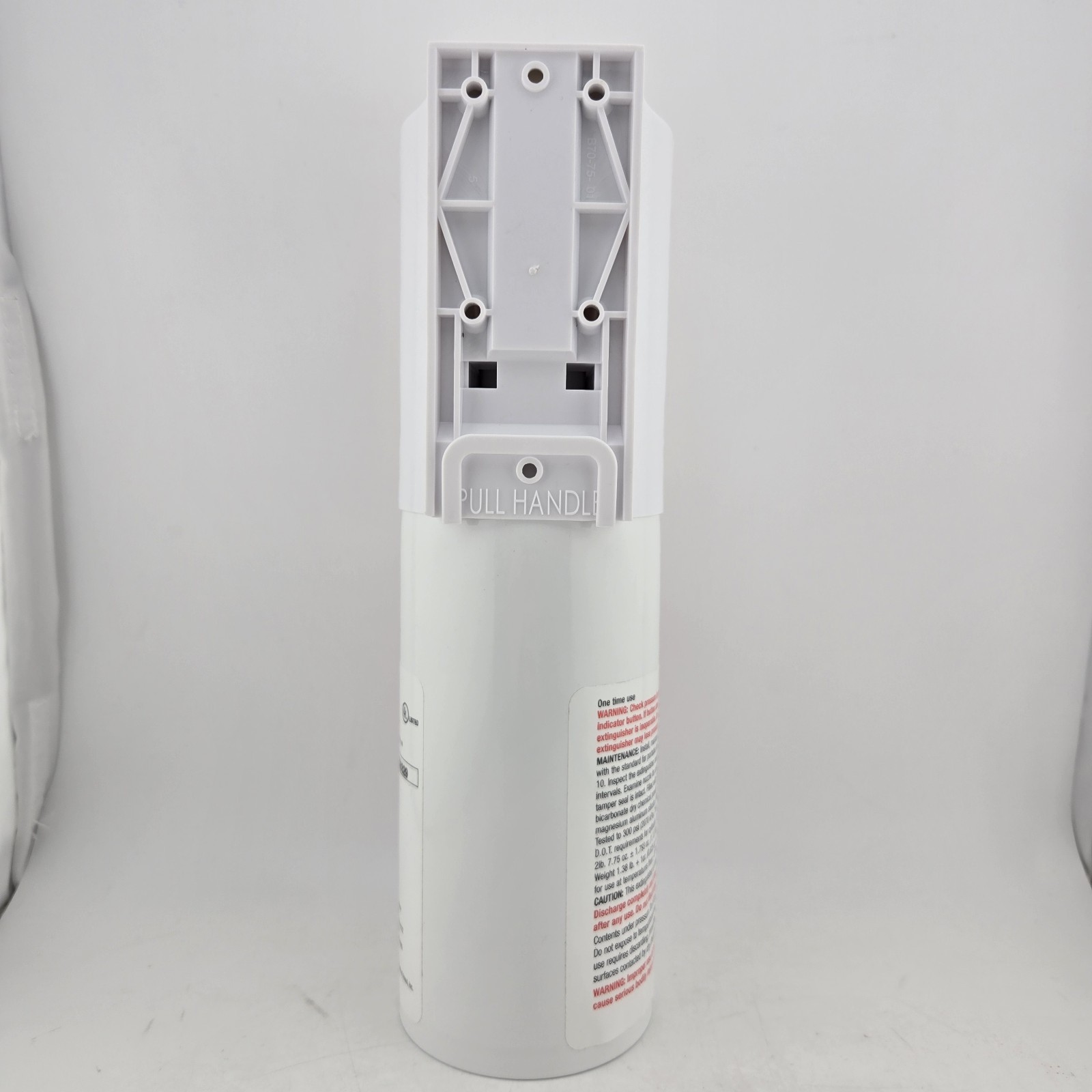 First Alert Kitchen Fire Extinguisher KFE2S5 UL Rated 5-B:C White 1 Pack NEW