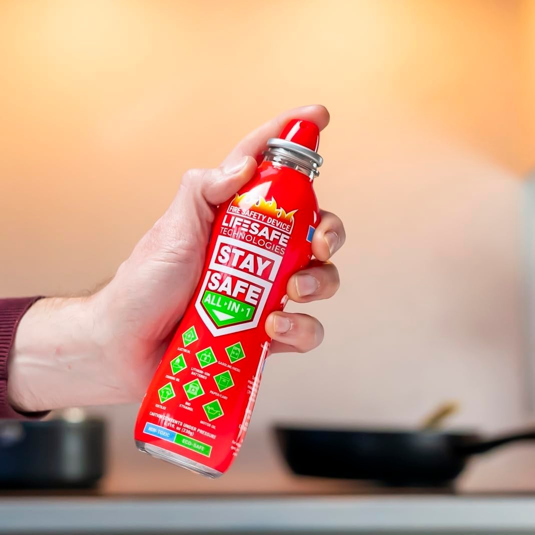Fire Extinguisher Spray Non-Toxic Eco-Friendly Multi-Use for Home Kitchen Garage
