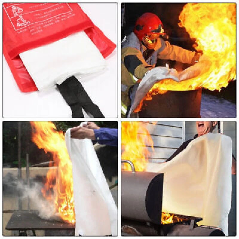 Fire Extinguisher Blanket 911411 Klear Concepts 40″ X 40″ Always Be Prepared !