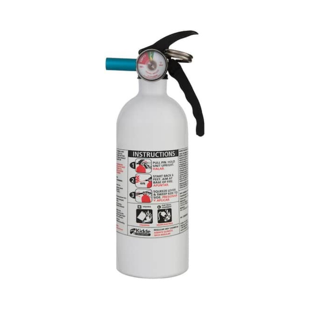 Kidde • Automotive Fire Extinguisher • 3lb Dry Chemical • Car/Truck/Boat – RED