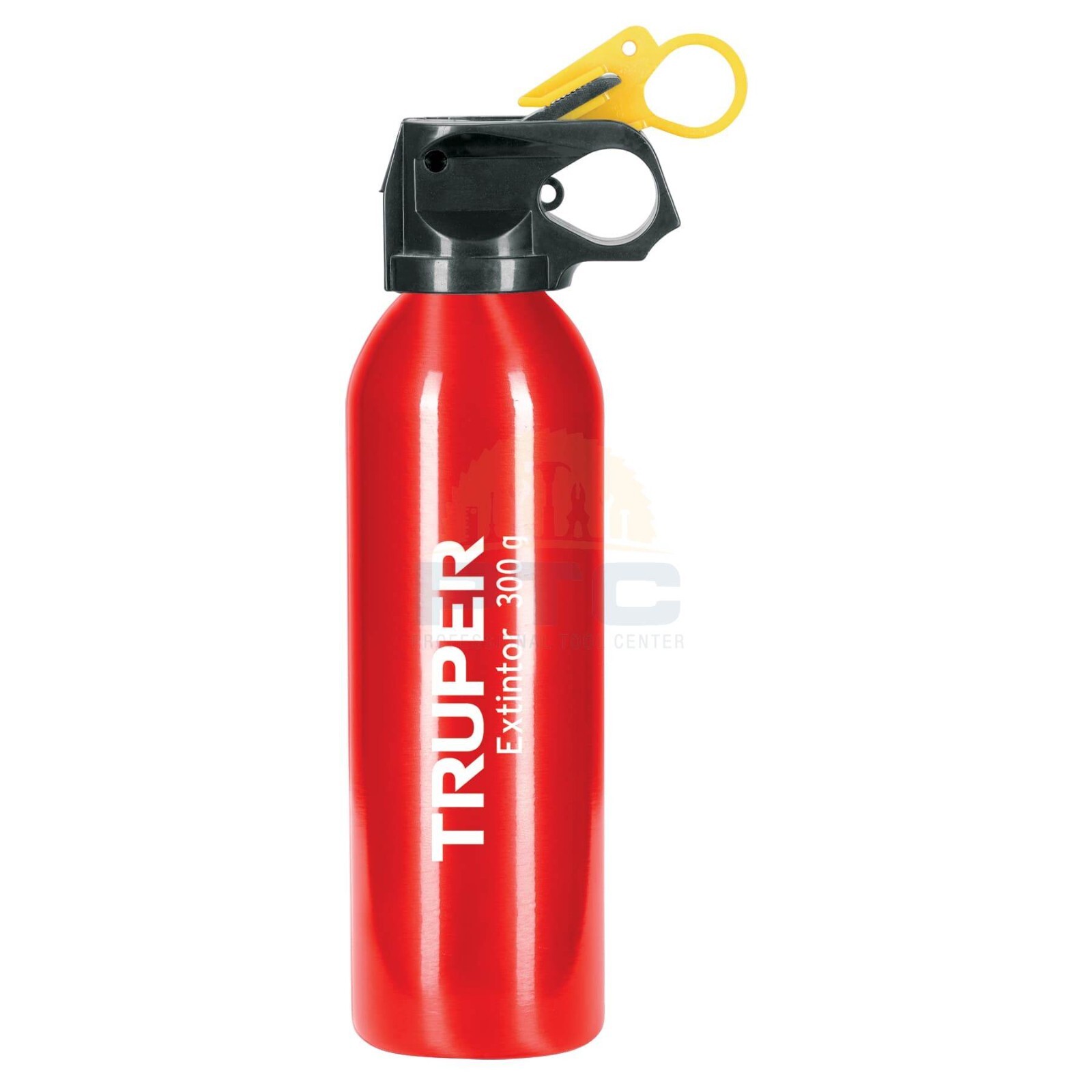 Truper EXT-300 300 g disposable portable fire extinguisher, ABC type powder