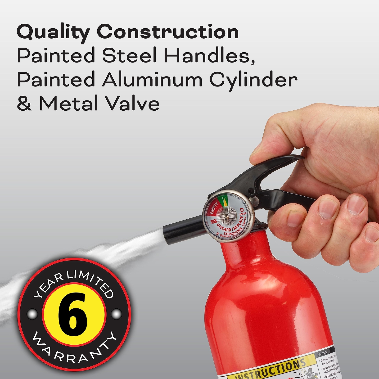 Kidde Fire Extinguisher Value Pack Red White Home Kitchen Safety 2 Pack
