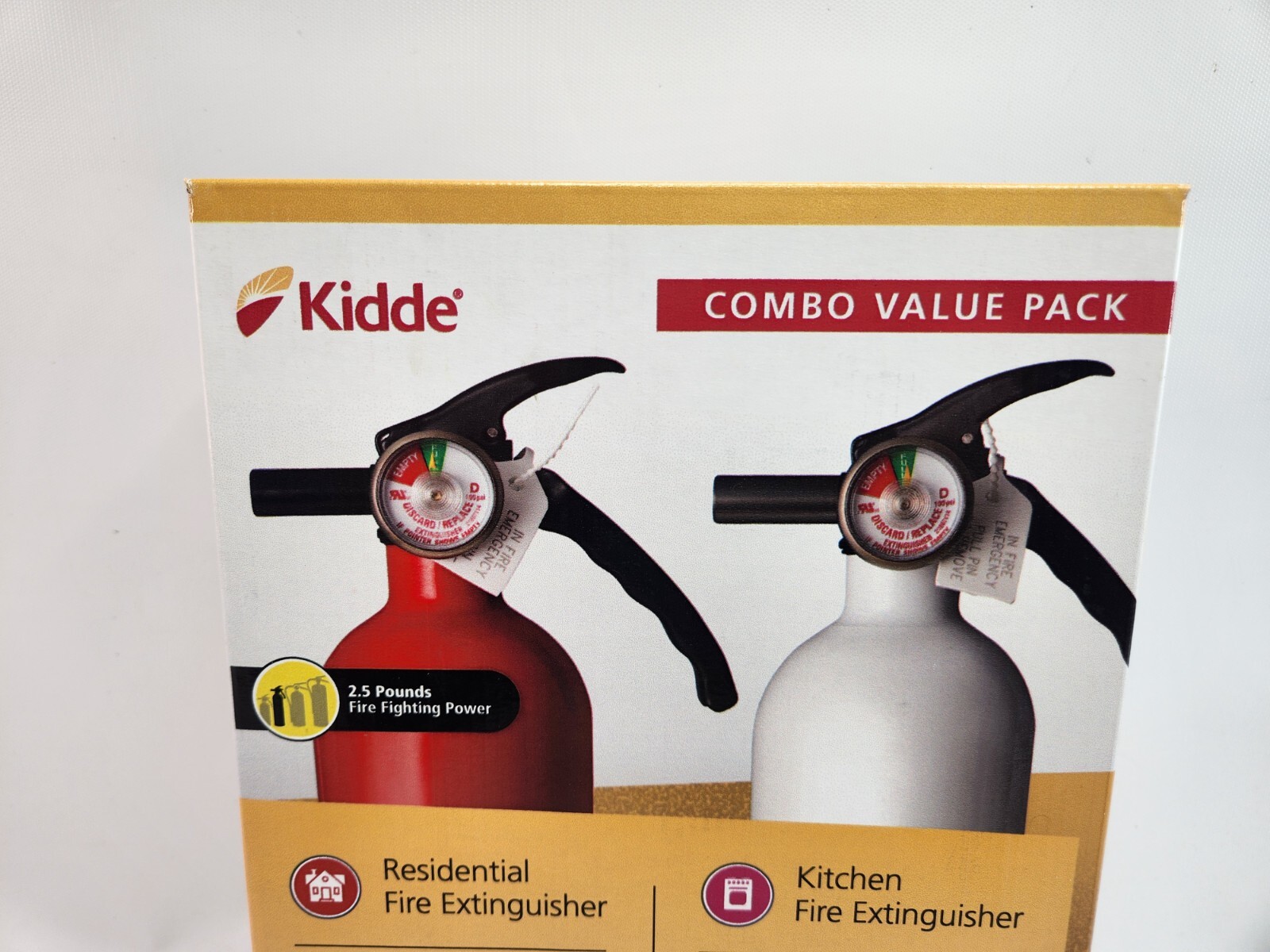 Kidde Residential and Kitchen Class ABC and Class BC Fire Extinguisher’s M10G