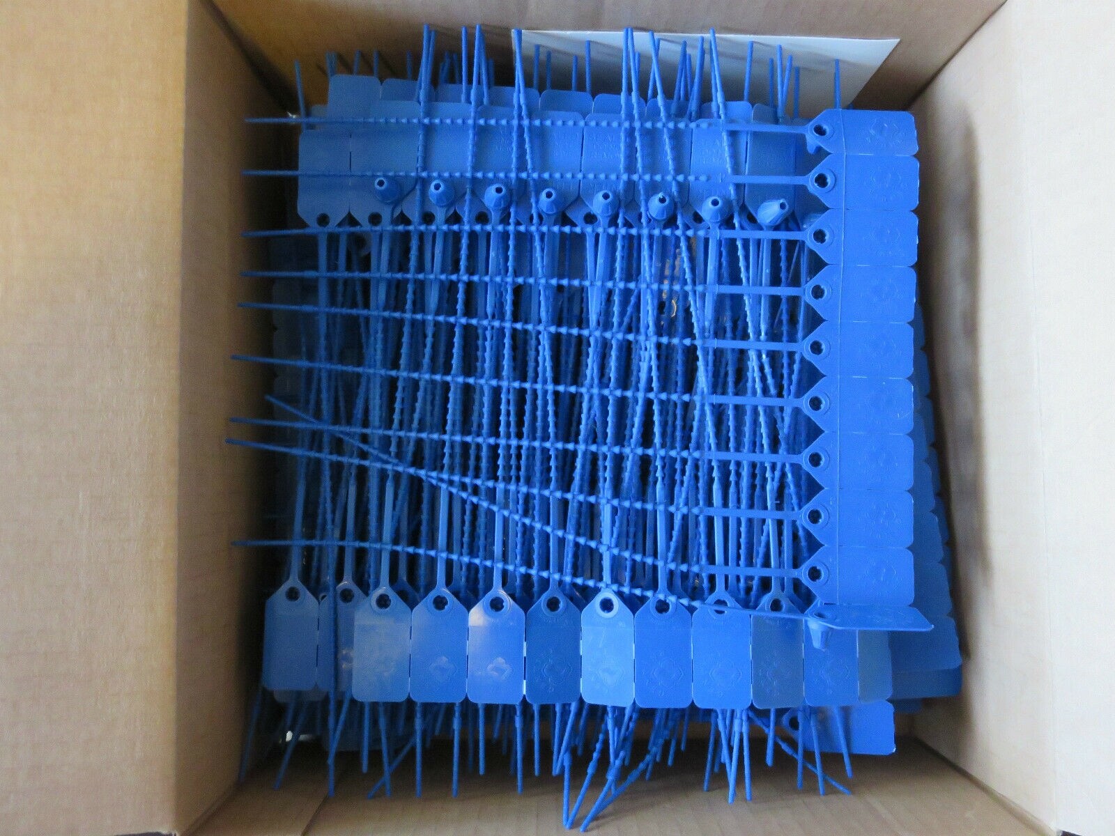 🔥🧯 BAG of 150 (BLUE) -FIRE EXTINGUISHER TAMPER “FLAG” SEALS U.L. APPROVED🧯