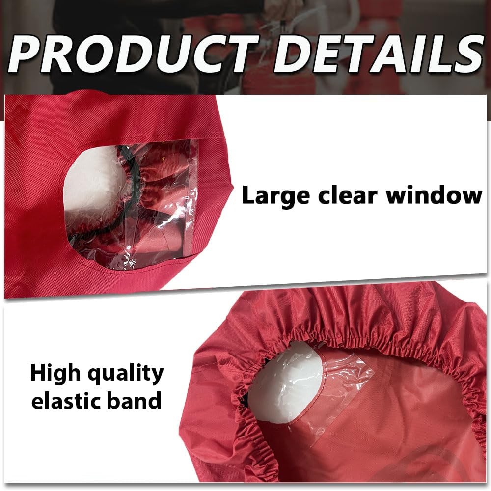 Fire Extinguisher Cover – Heavy Duty Fire Safety Protective Sleeve from scuff…