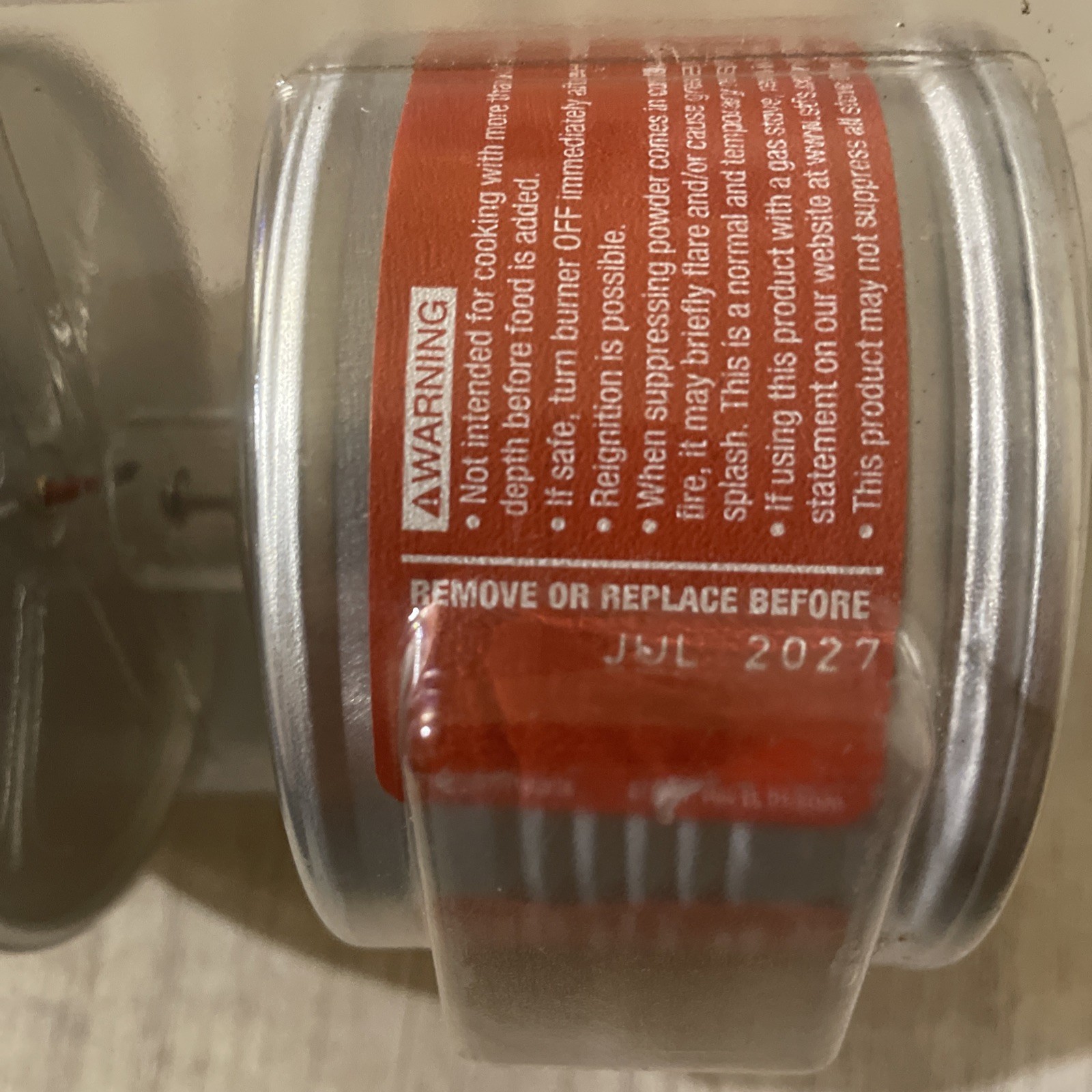 StoveTop Firestop 675-3 Range Hood Fire Extinguishers 2 Pack Exp Jul 2027