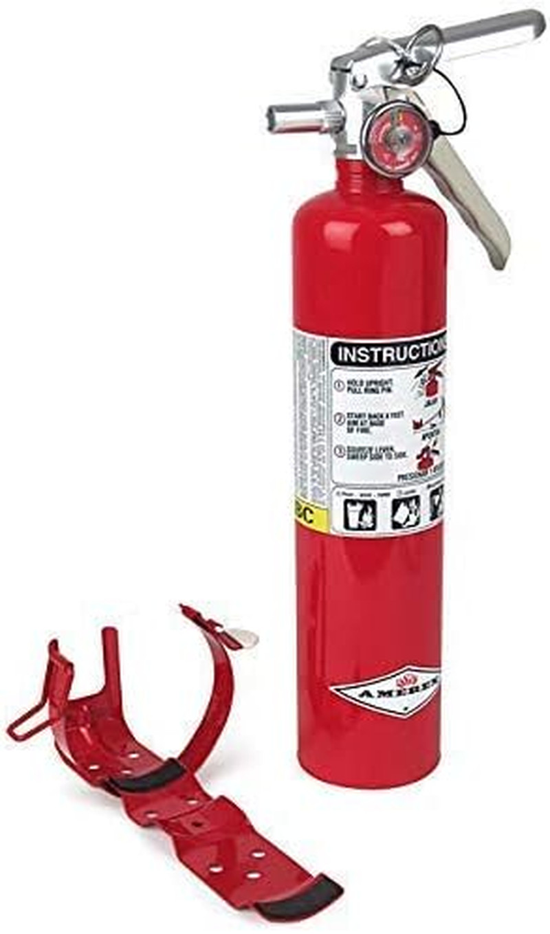 B417T ABC Dry Chemical Fire Extinguisher – 2.5 Lb Rechargeable All-Purpose Extin