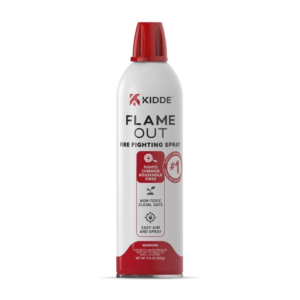 Flame Out Fire Extinguisher Spray, 17.6 oz Aerosol Can, Easy to Use for Home Car