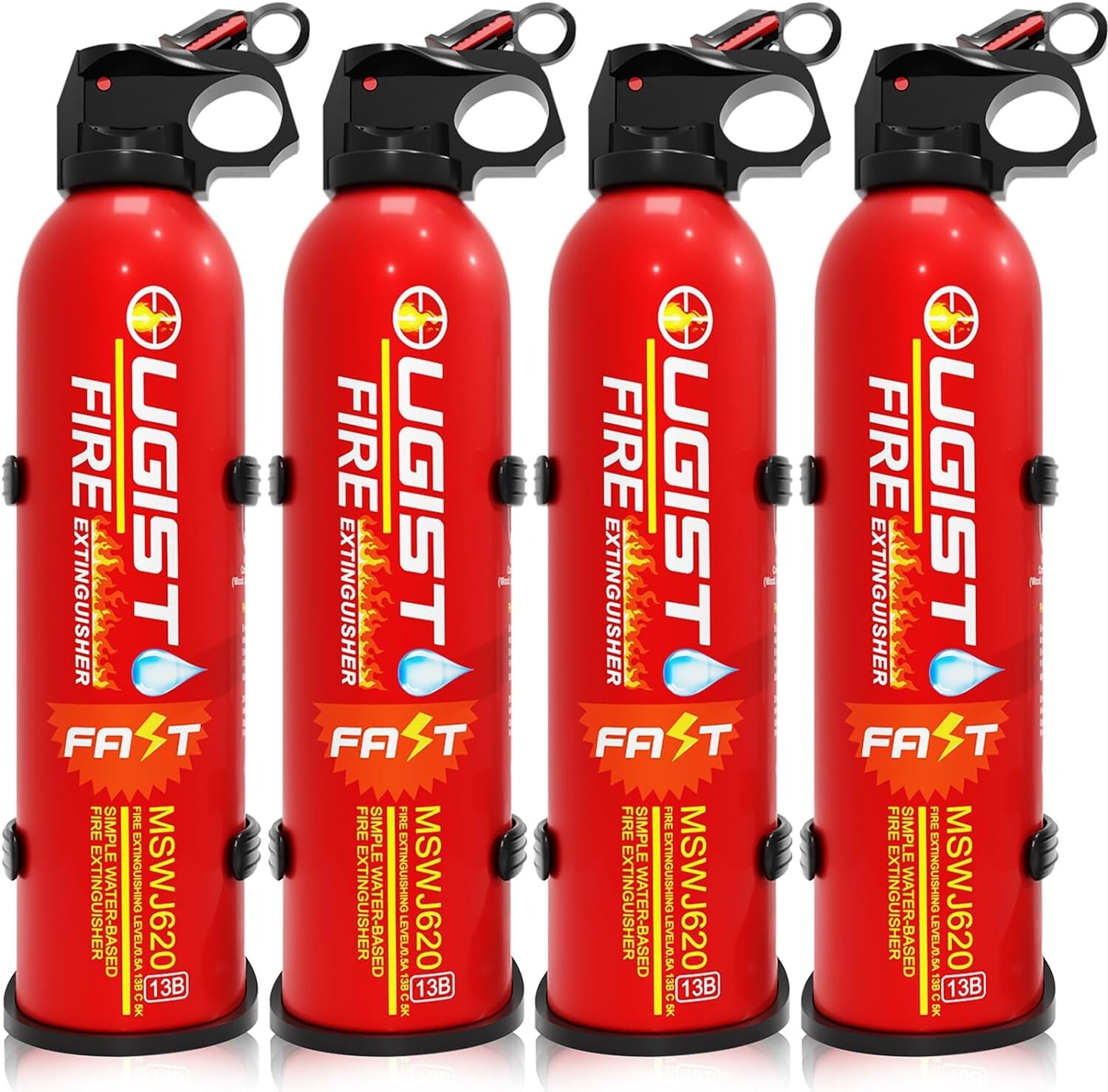 Fire Extinguisher for Home 620ml 4 Count, Can Prevent Re-Ignition,Best Suitab…
