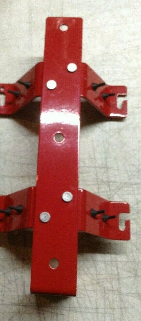 AMEREX MODEL 860 FIRE EXTINGUISHER BRACKET 3″ – 4 1/4 ” DIA, 5LBS, RED *NO STRAP