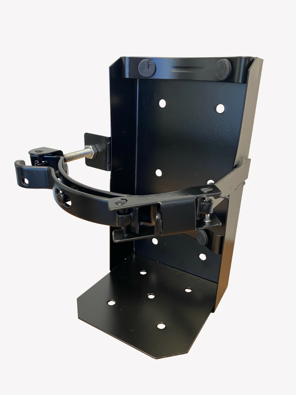 Heavy Duty 10 LB Dry Fire Extinguisher Vehicle Bracket Universal 809 5.25″ dia