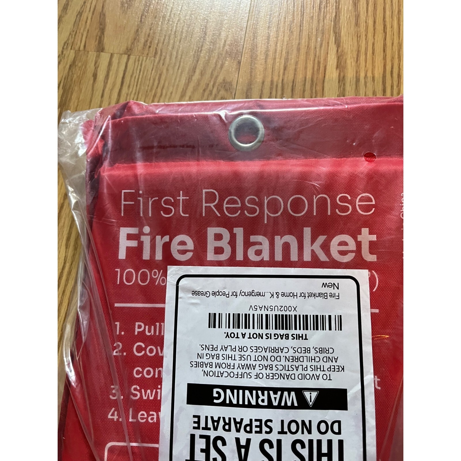 Pack Of 2 Mart Cobra First Response Fire Blanket 40×40 100% Fiberglass Home Use