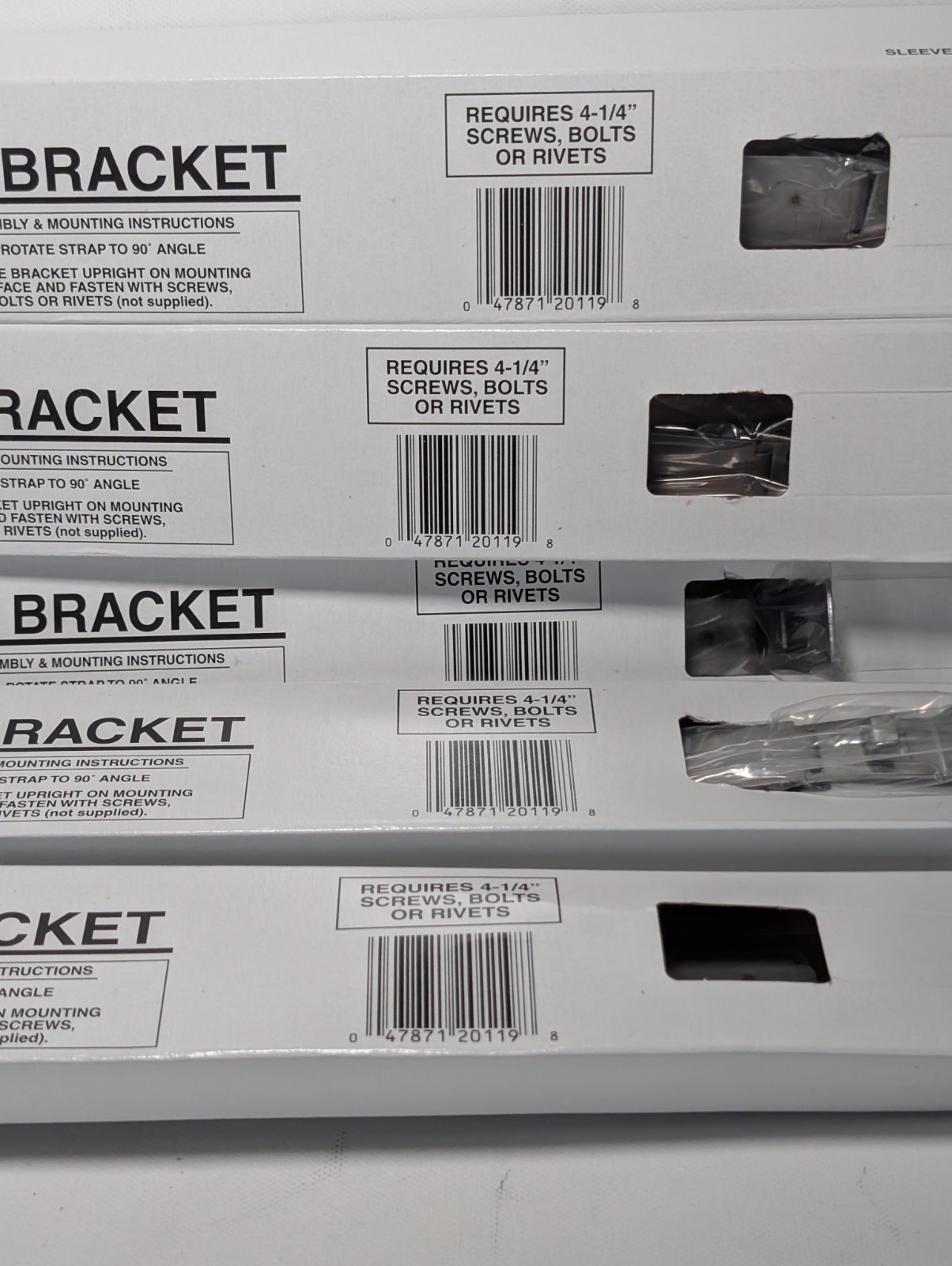 Kidde Fire Extinguisher Bracket Lot of 5 Durable Steel Mounting Brackets New