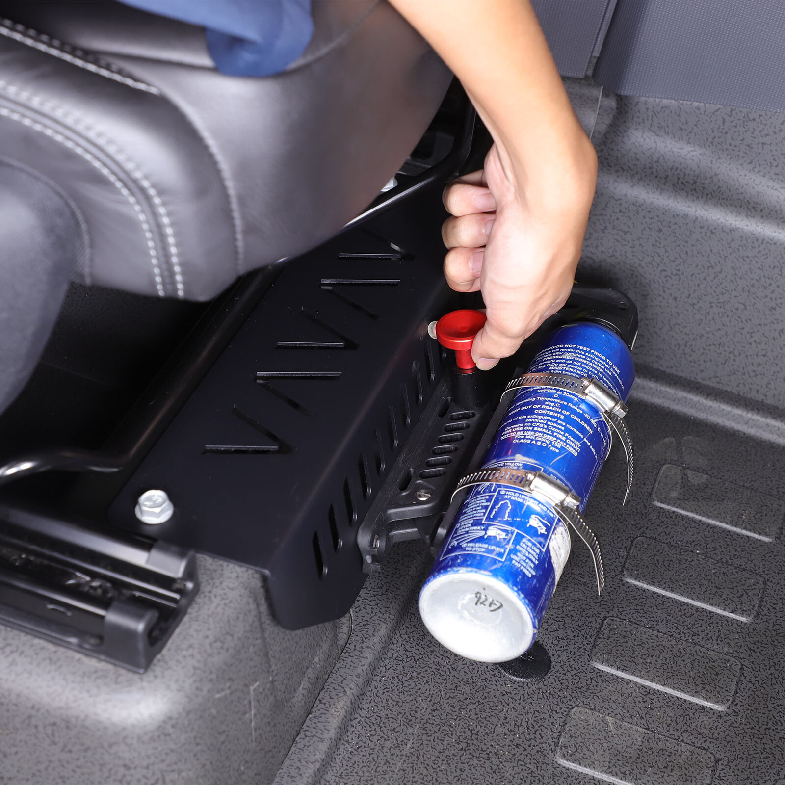 Car Seat Under Fire Extinguisher Holder Bracket For Ineos Grenadier 2020-2025