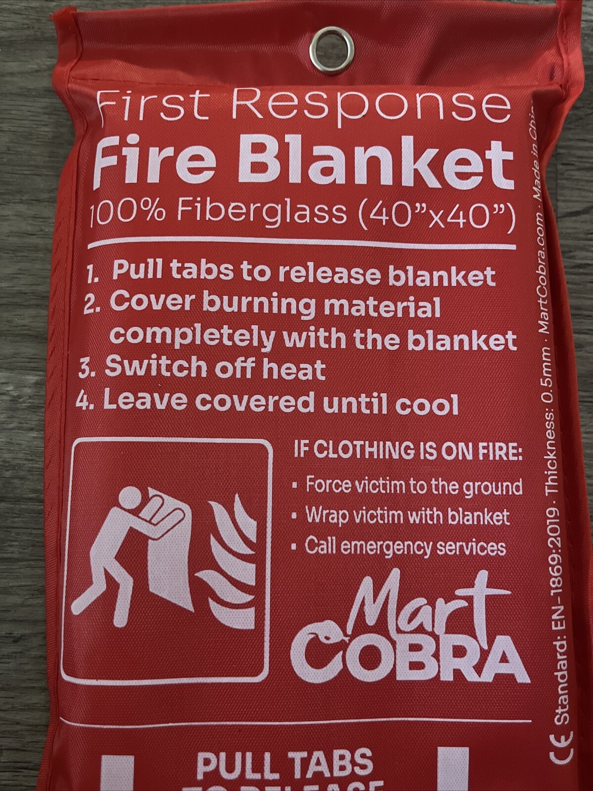 First Response Fire Blanket