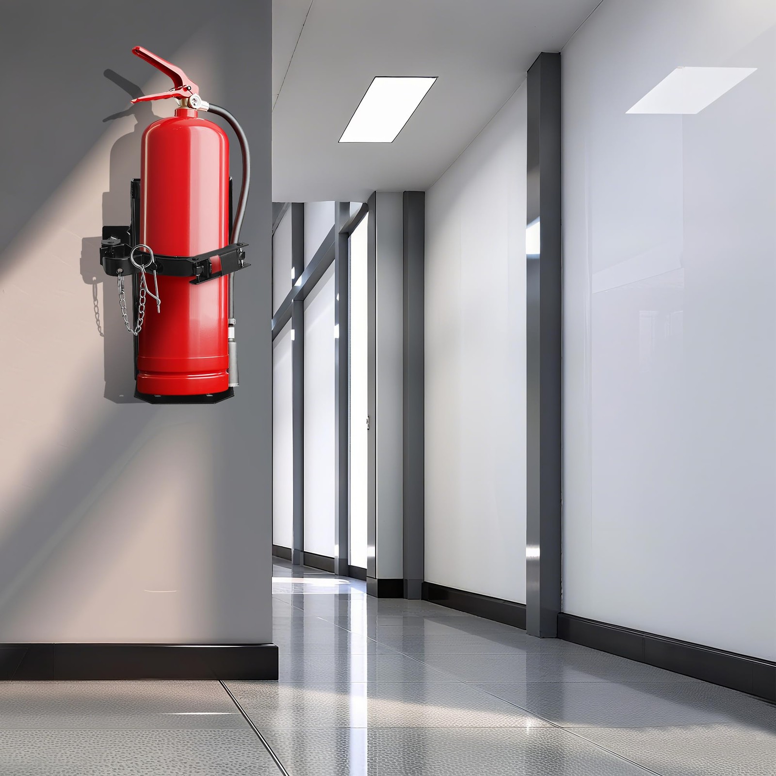 Heavy Duty Fire Extinguisher Bracket for 10lb Dry/5lb Co2 Extinguisher, Fire …