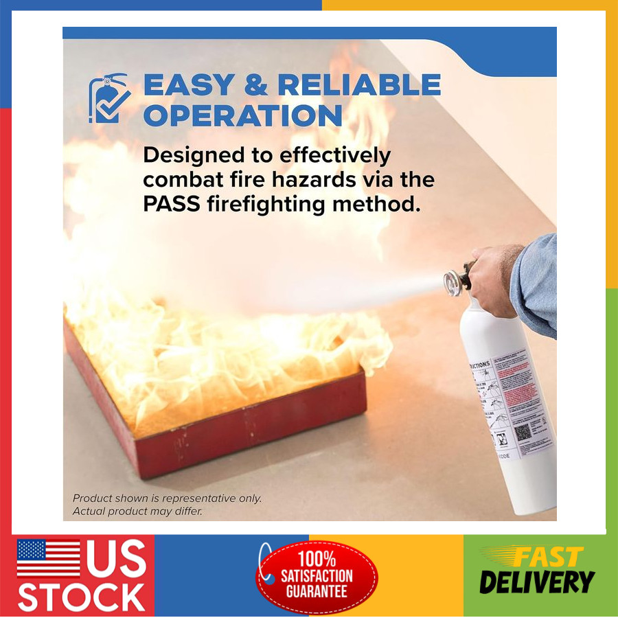 2 Pack Kidde Boat Fire Extinguishers, Single-Use 1A10BC, Reliable Safety