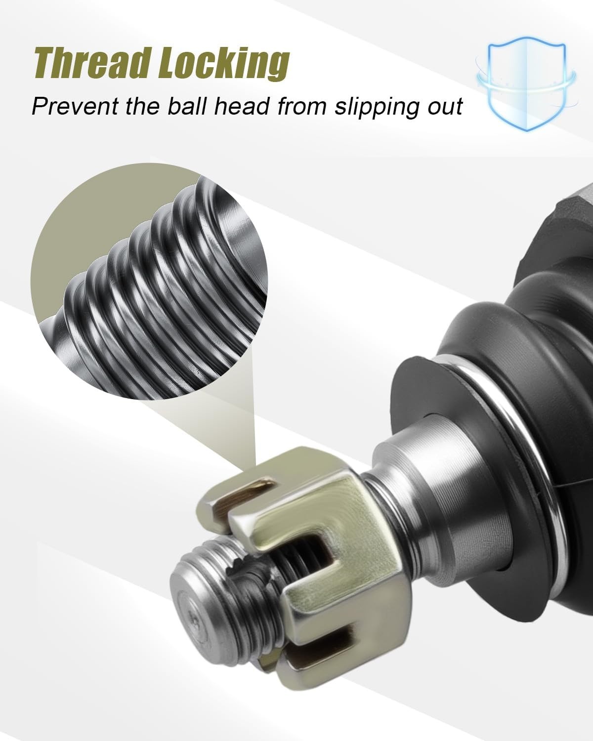 Heavy Duty Ball Joint Fit for Can-Am Maverick X3 64 72 inches Replace