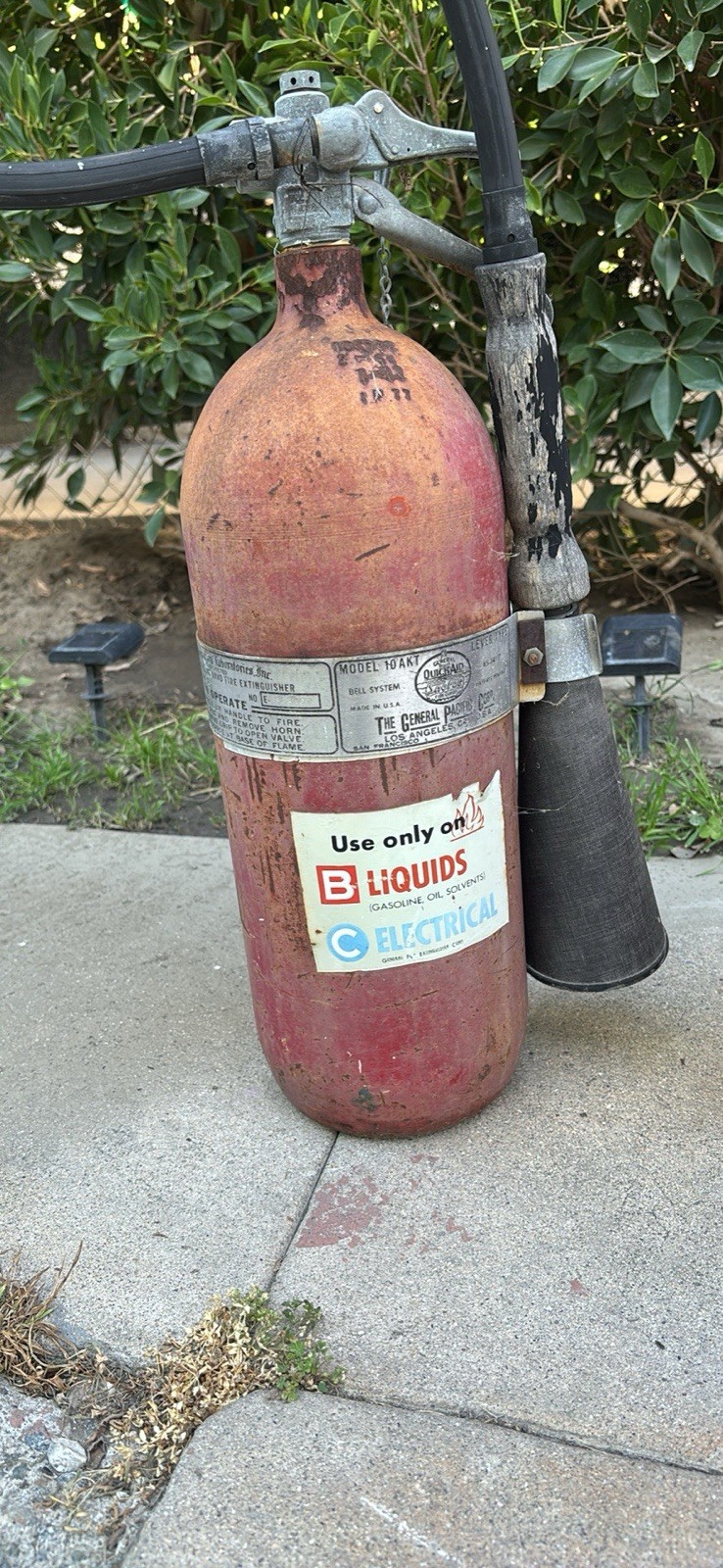 Ansul Sentry The General Pacific 10AKT Commercial Fire Extinguishers Class B C
