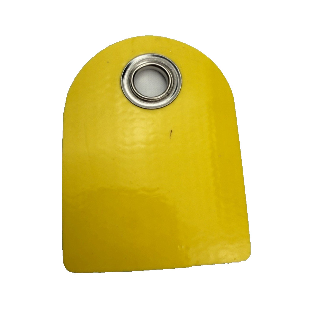 100pk ETIFLEX GHS Inspection Tag IP-002 Periodic 26-31 Yellow Reinforce Grommet