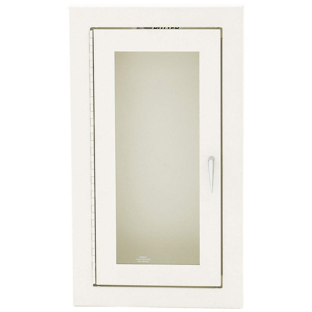 ALTA 7058-A Fire Extinguisher Cabinet,White,SS 40LU30