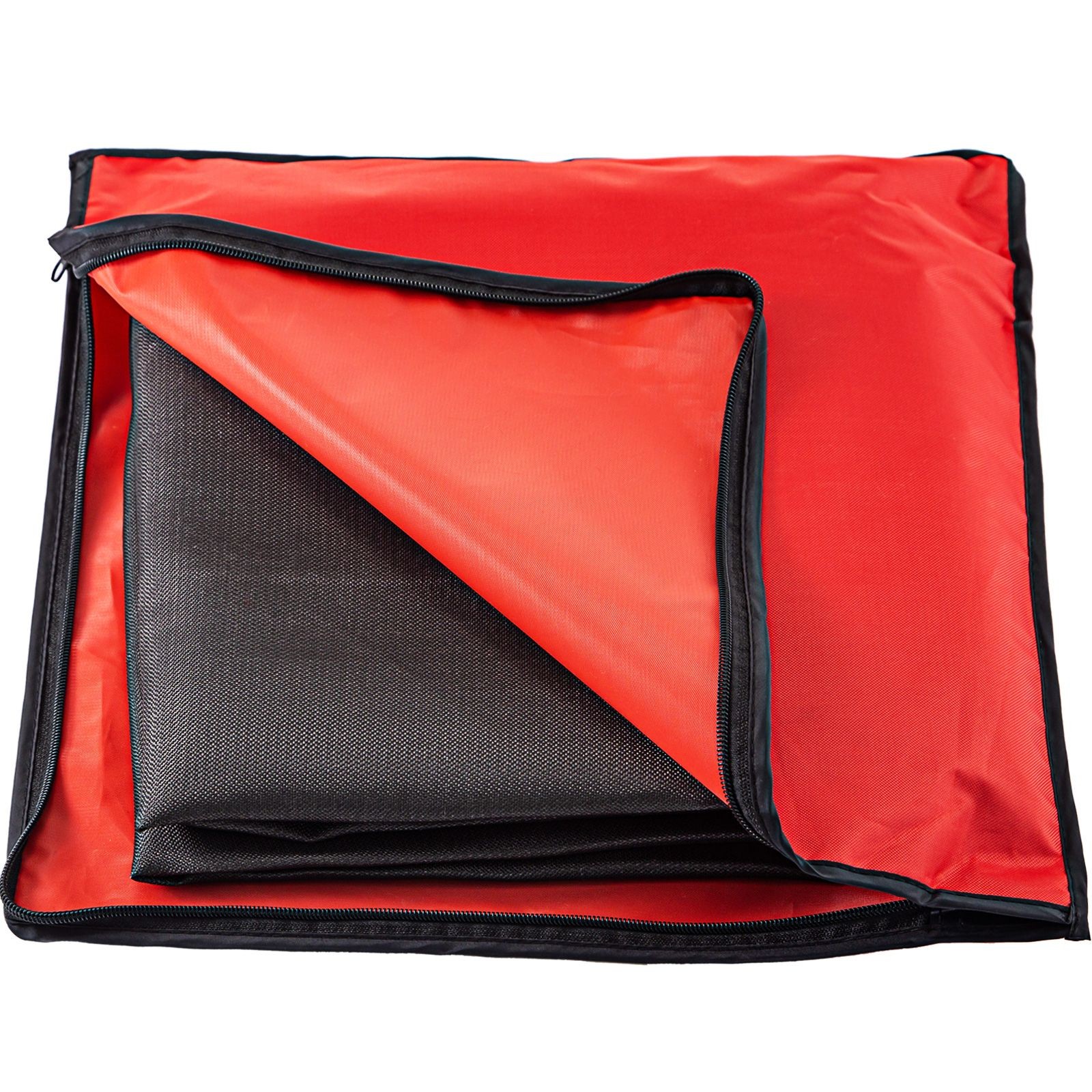 8’x10′ Fiberglass Fire Blanket, 550°C Rated, Flame Retardant with Brass Grommets