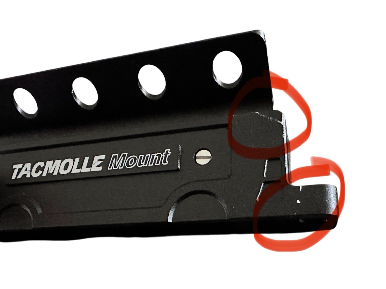 Tacmolle Mount Fire Extinguisher Mount Holder Bracket Black Metal