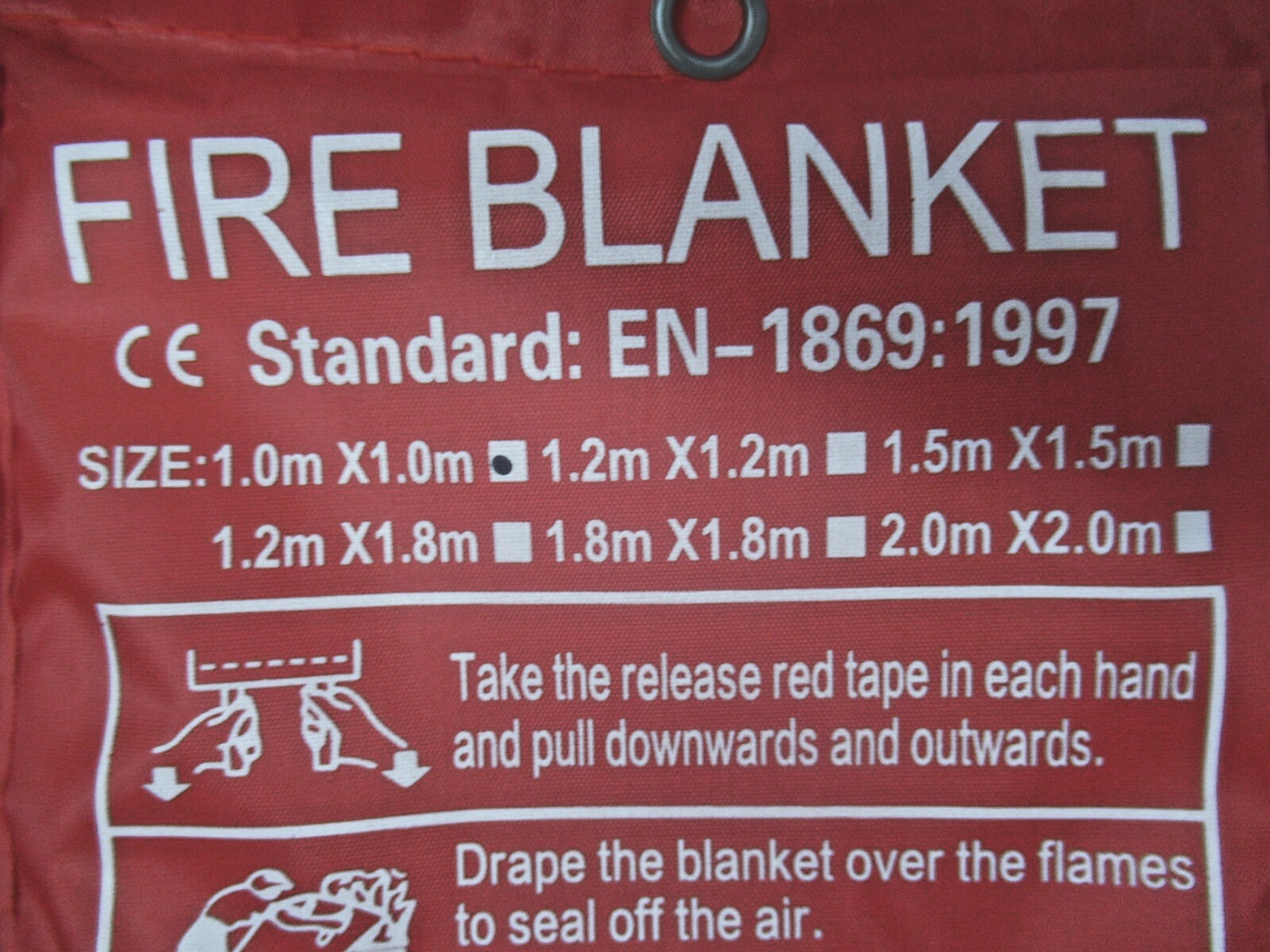 3 PACK FIRE BLANKET Fiberglass Emergency Home Retardant Prepared 47”x47”