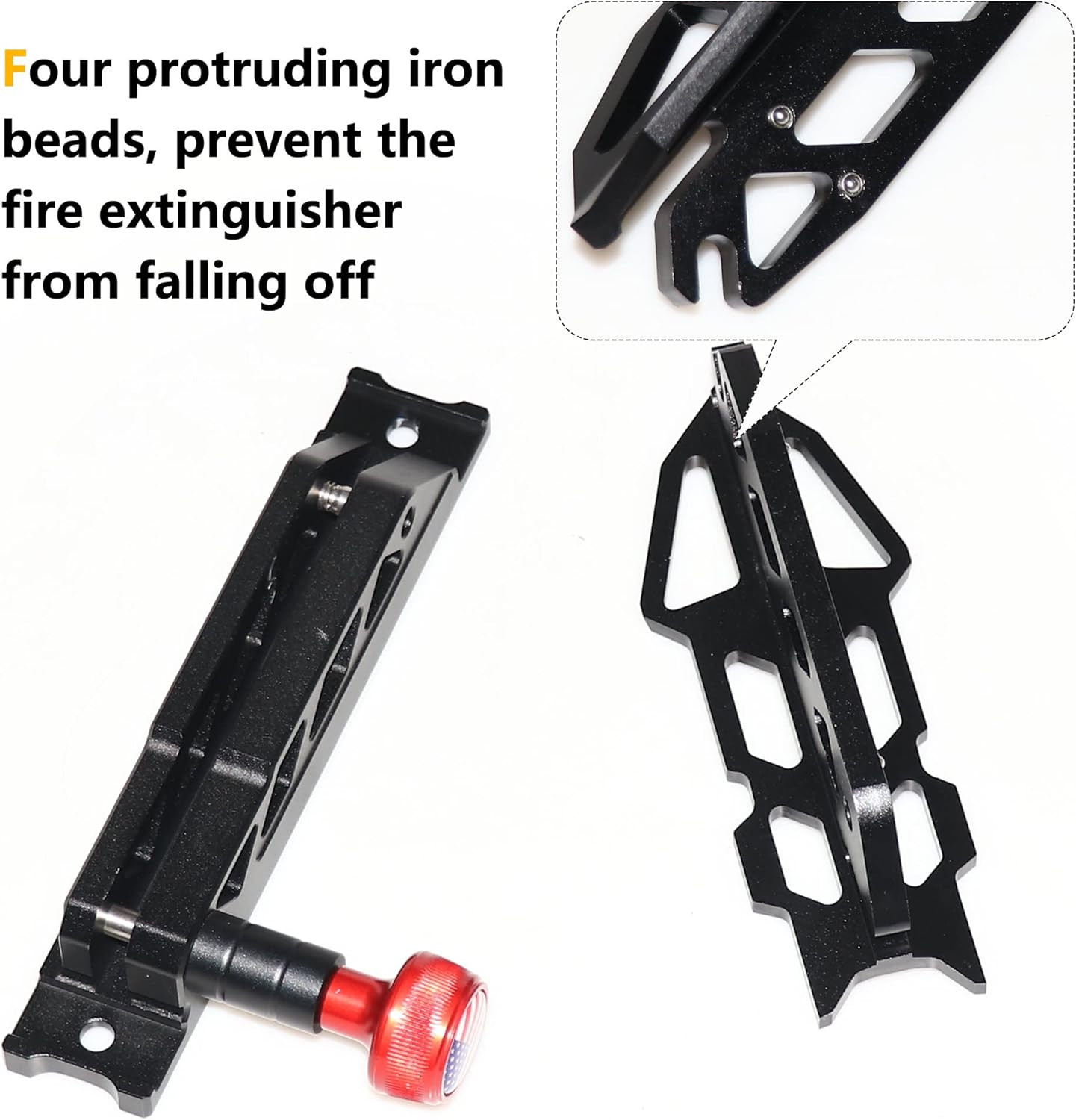 Adjustable Roll Bar Fire Extinguisher Mount Holder for Jeep Wrangler TJ