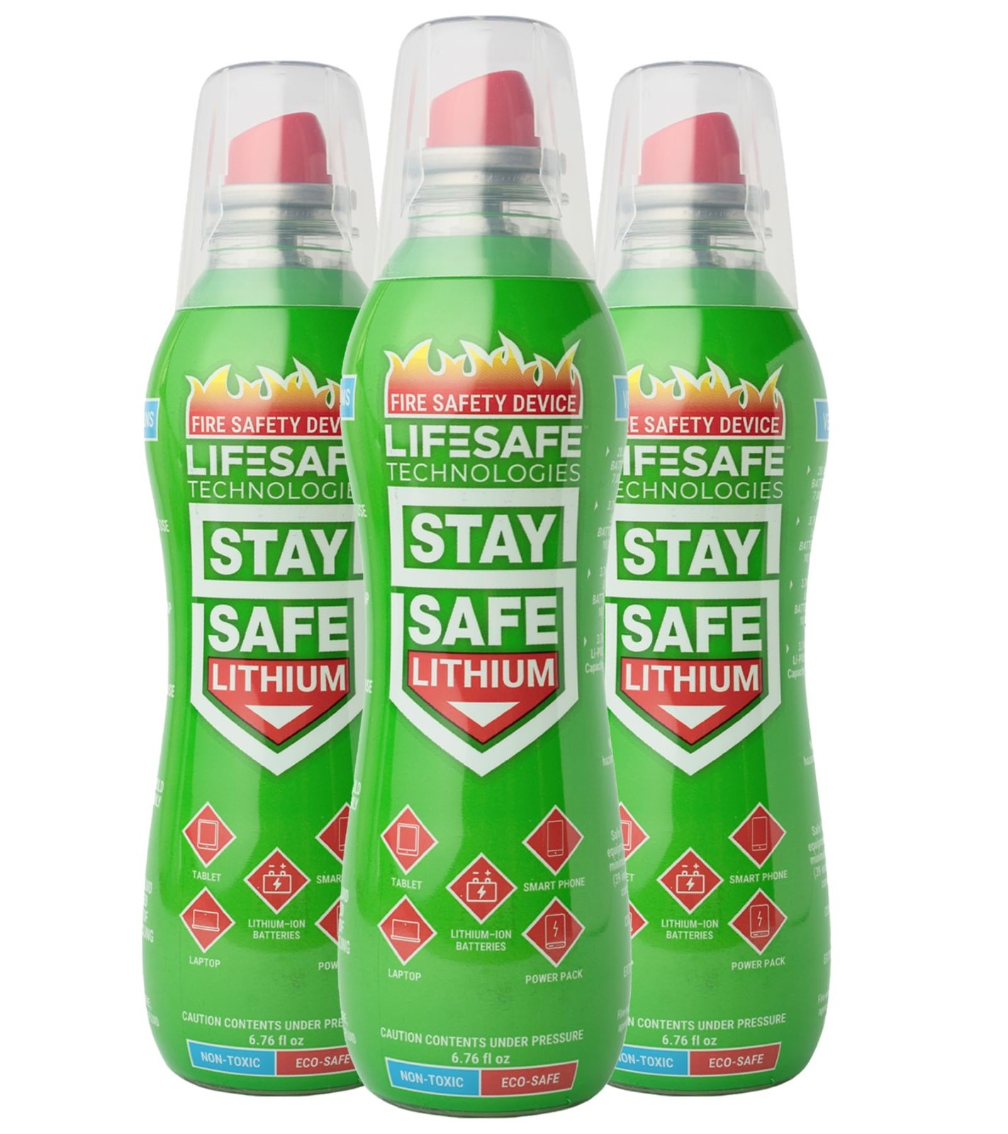 Lithium Fire Extinguishing Spray | Non-Toxic Fluid for Lithium-Ion Battery Fires