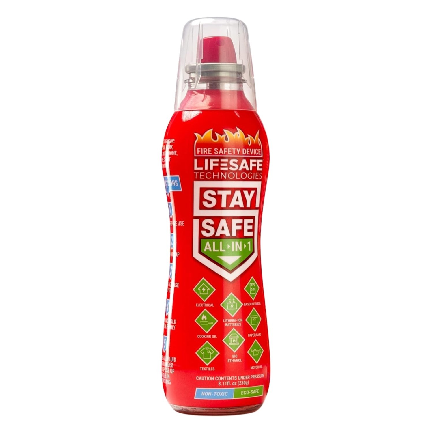 All-in-One Fire Safety Solution – Non-Toxic Extinguisher for Lithium-Ion Fires