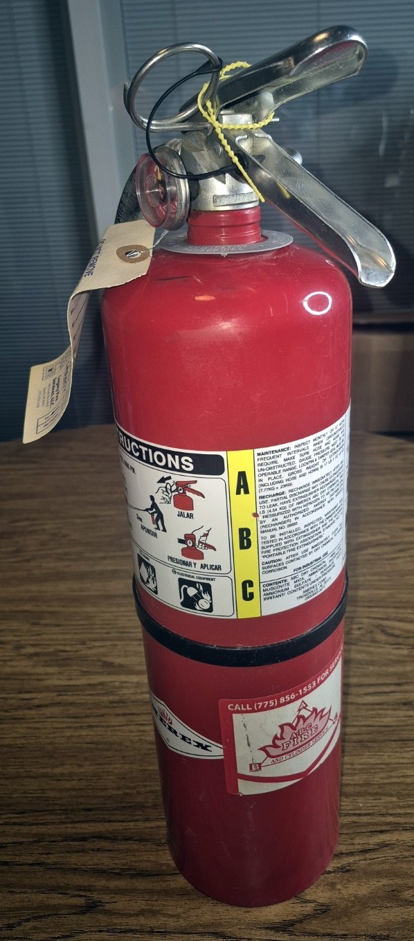 🧯🔥AMEREX 10LB FIRE EXTINGUISHER B456 – LAST INSPECTED AUGUST 2024🔥🧯