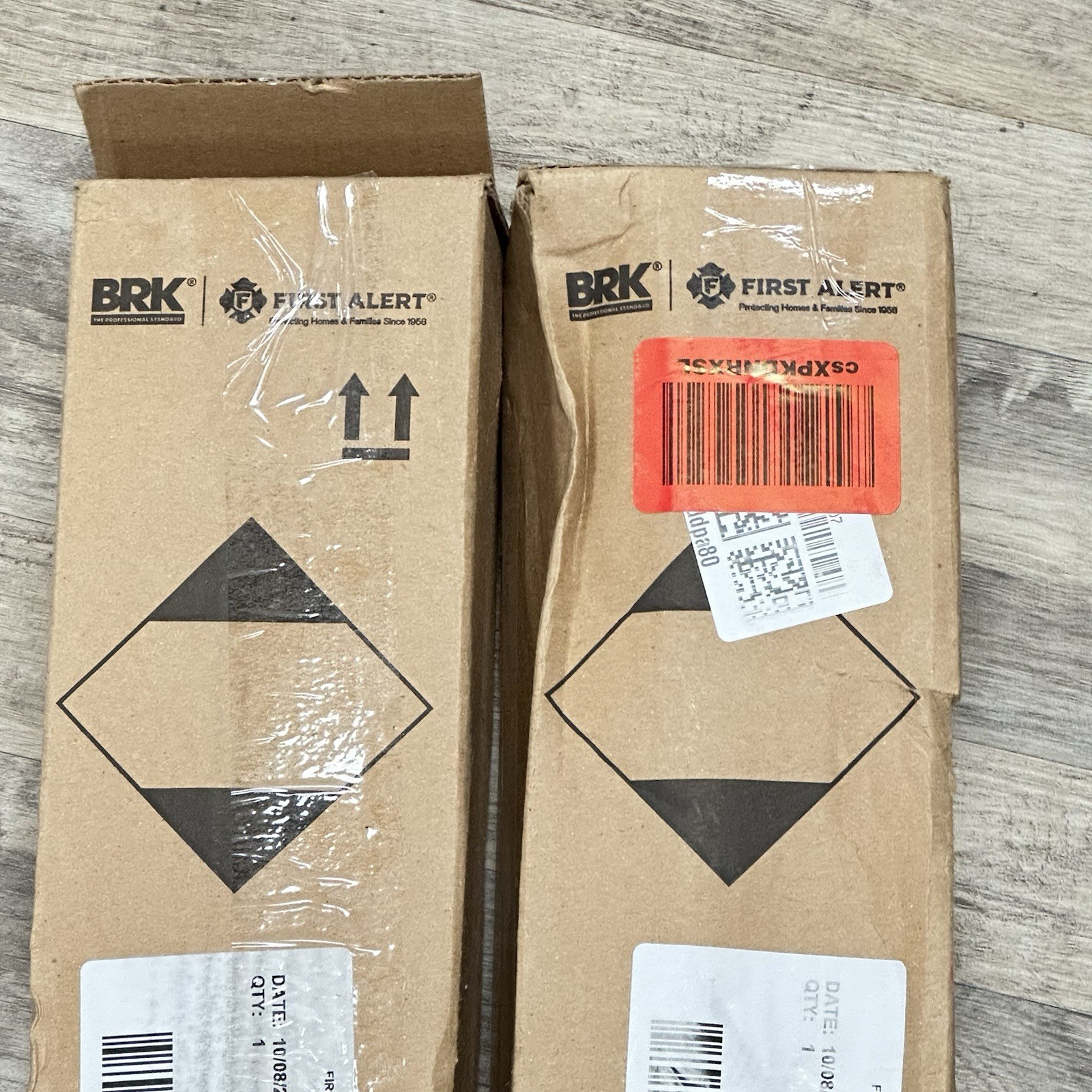 2x First Alert Home1 1-A:10-B:C Rechargeable Home Fire Extinguisher 2.5lbs Each