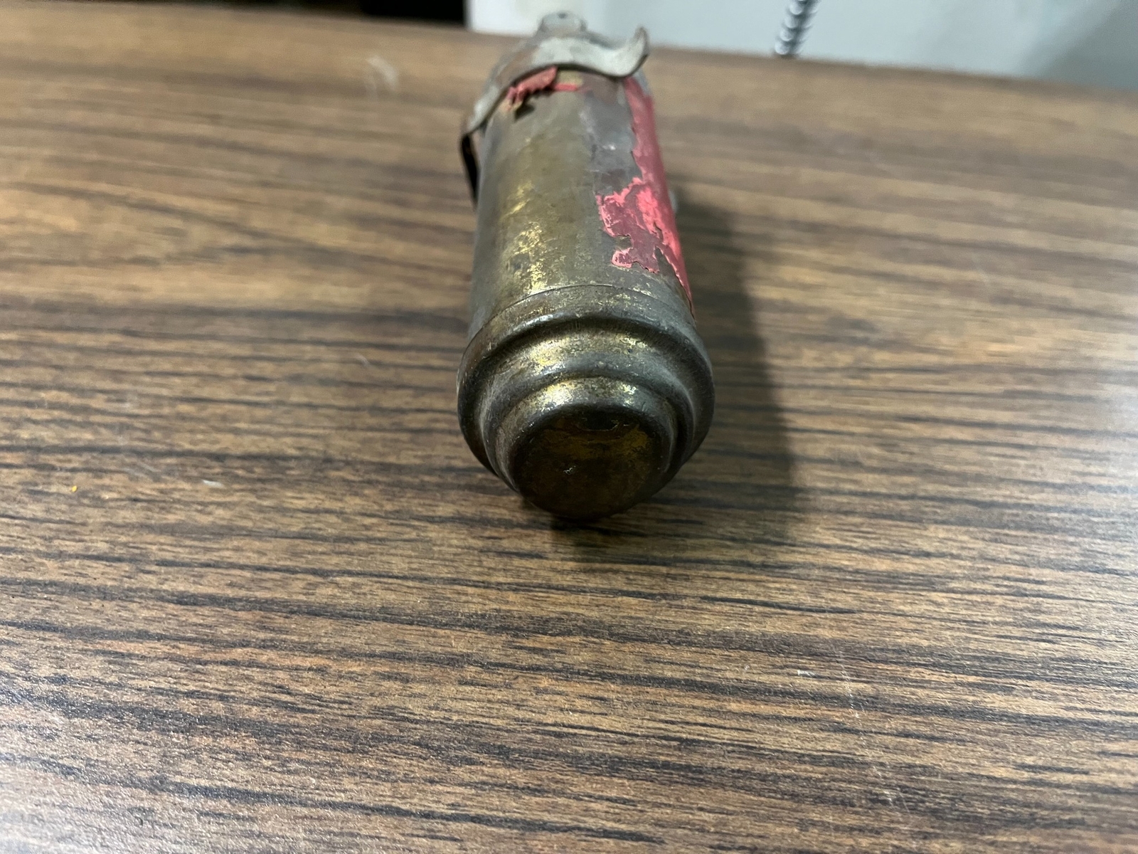 vintage Presto “CB” Mini Motorcycle Brass Fire Extinguisher Made In USA Rare